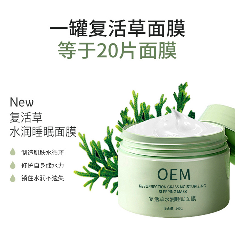 河北区_复活草睡眠面膜OEM